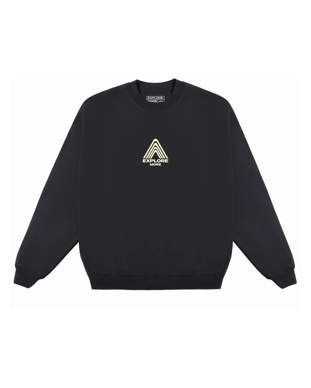 Black Crewneck Sweater – Explore More Studio