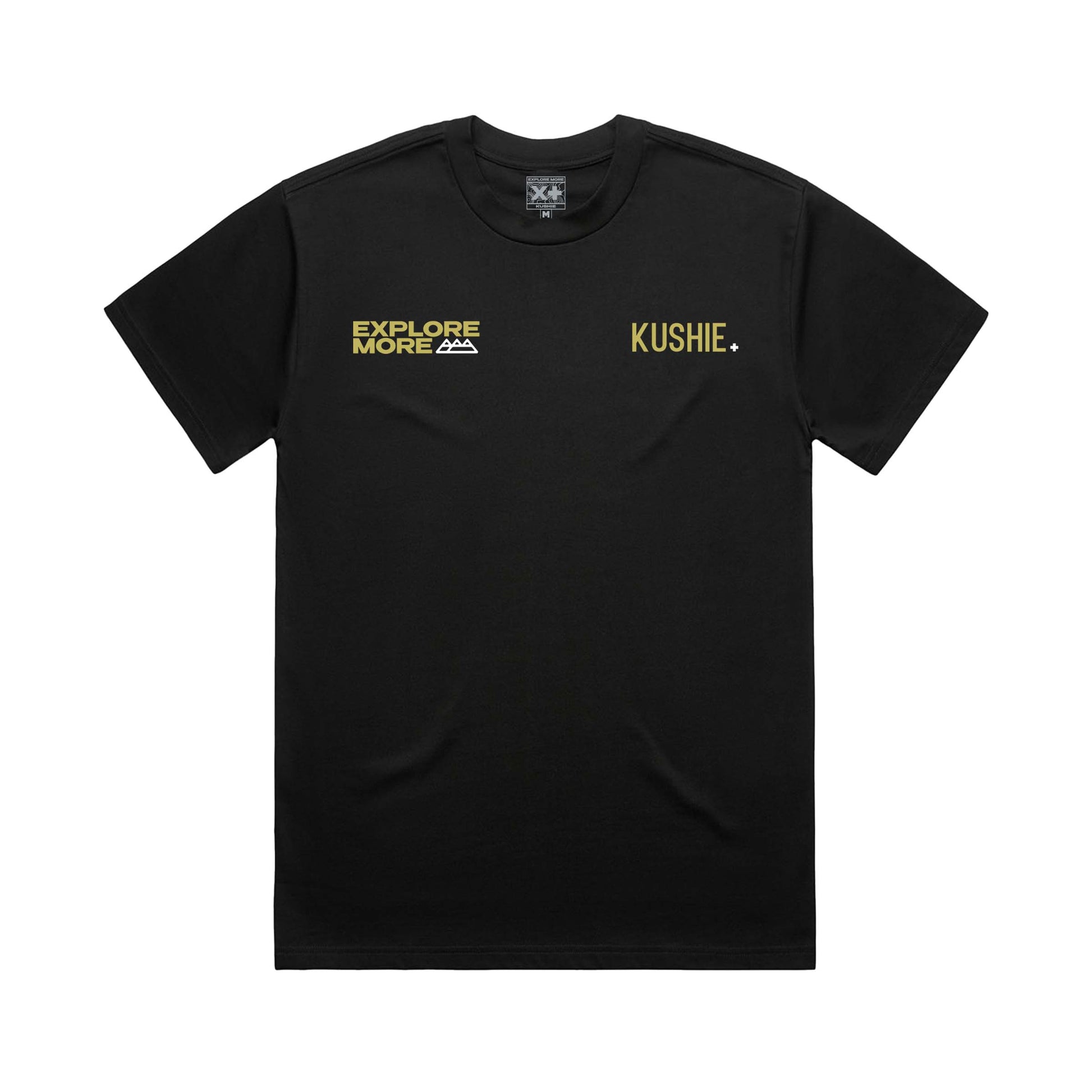 Explore More x Kushie - T Shirt - Black