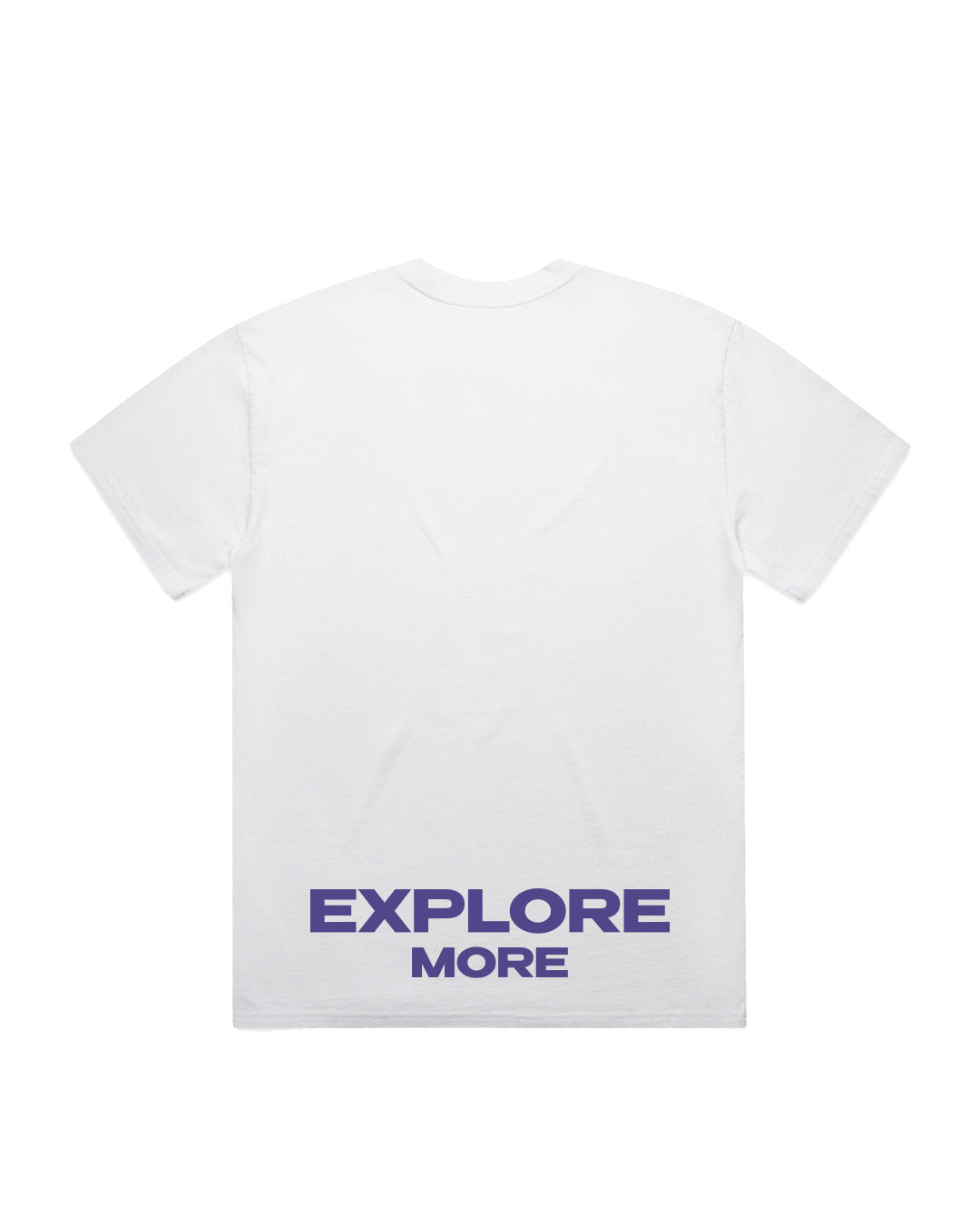White Tri Logo Tee