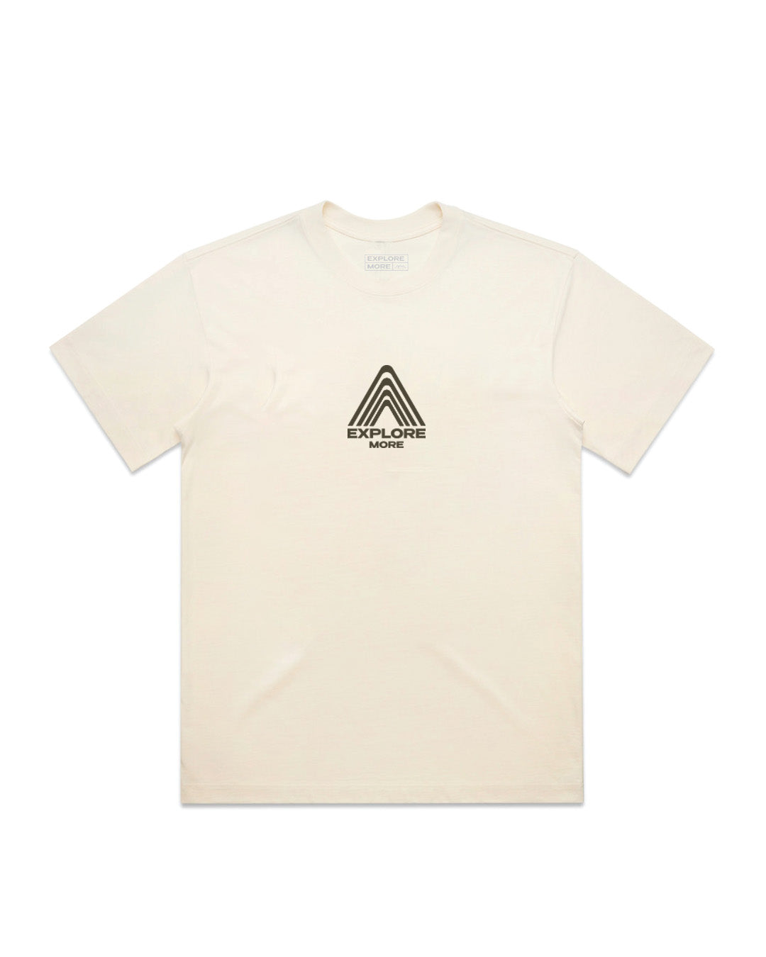 Beige Explore More Tee