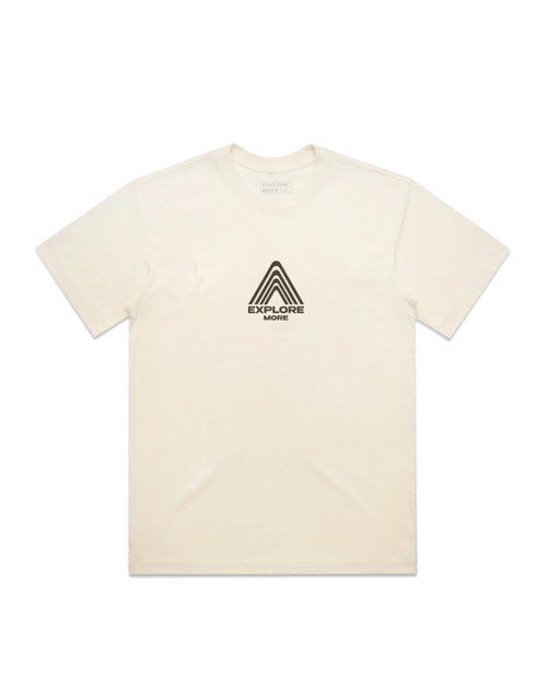 Beige Explore More Tee