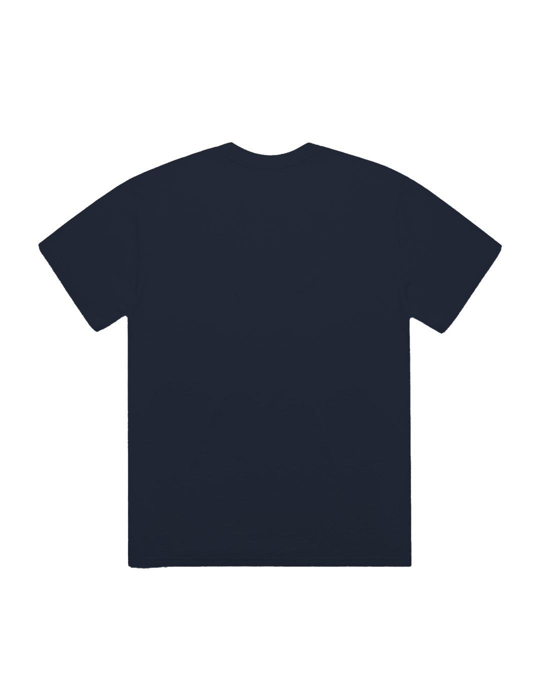 Navy Tri Logo Camo Tee