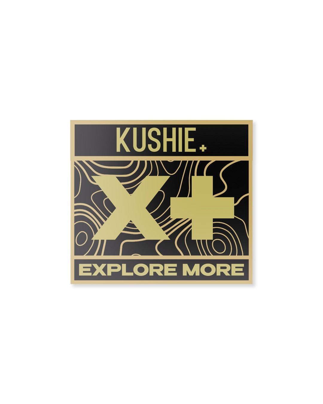 Kushie x Explore Rec Logo Sticker